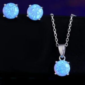 💙 Blue Fire Opal Glow Set 💙