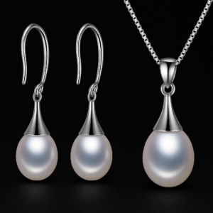 🌊 The Pearl Drop Elegance Set 🌊